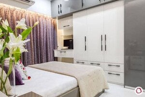 Bedroom in 3.5 BHK Apartment at Emaar Palm Gardens, Sector 83 – for Sale