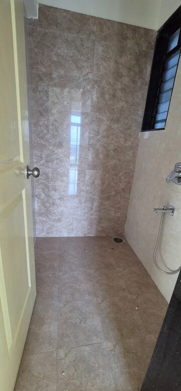 Bathroom in 1 BHK Apartment at Mahape – for Rent