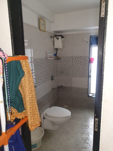 Bathroom in 2 BHK Apartment at RSN Vaibhav Heights, Santacruz East – for Rent