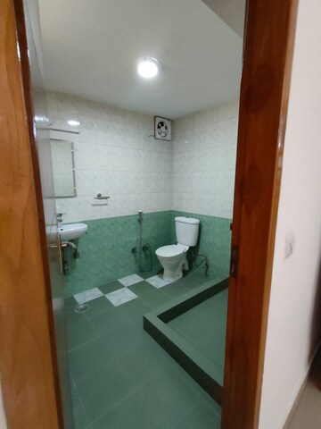 Bathroom in 3 BHK Builder Floor at Saket – for Rent
