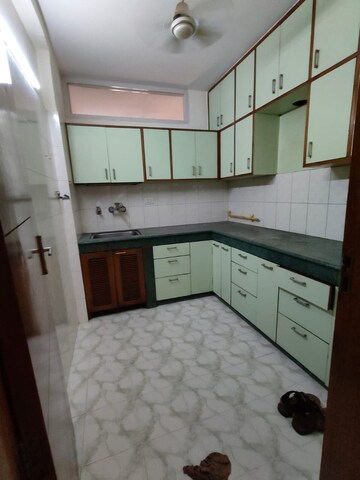 Kitchen in 3 BHK Builder Floor at Saket – for Rent