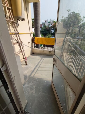 Balcony in 3 BHK Builder Floor at Saket – for Rent