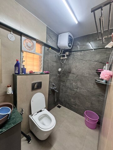 Bathroom in 2 BHK Apartment at Bramhacorp The Collection, Kalyani Nagar – for Rent