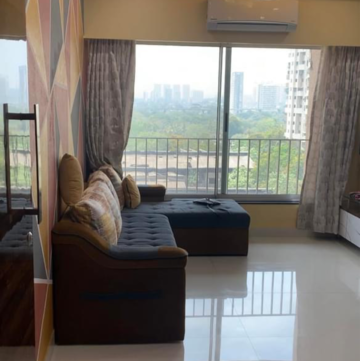 Living Room in 2 BHK Apartment at Laxmi Royal Classic, Jai Shastri Nagar – for Rent