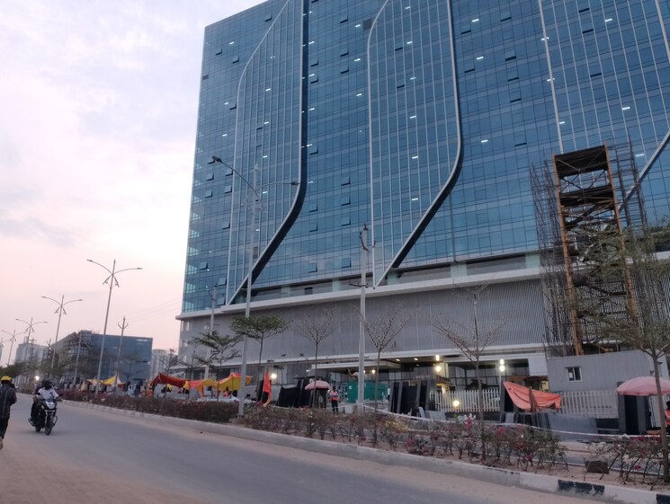 Exterior View, financial district Commercial Office Space 38400 Sq.Ft. In Financial District Hyderabad 8594460