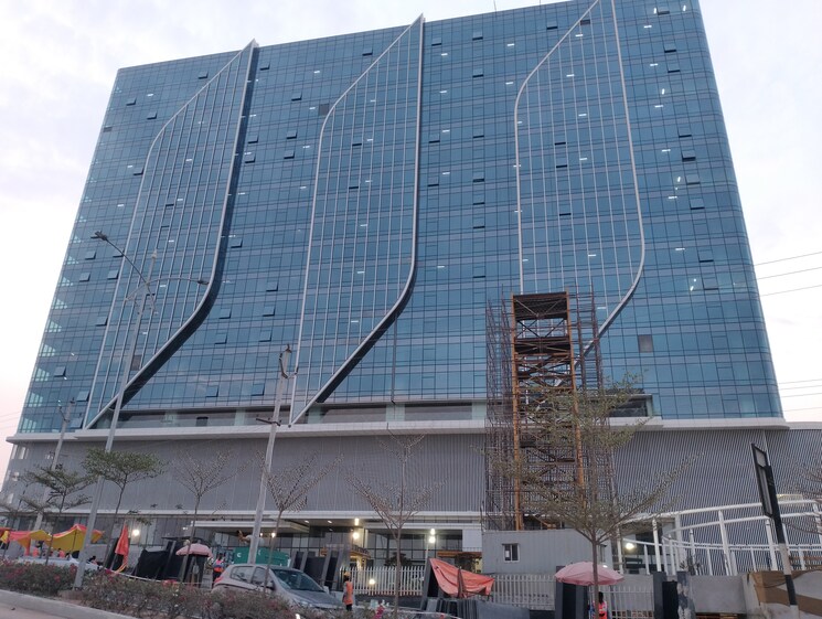 Exterior View, financial district Commercial Office Space 38400 Sq.Ft. In Financial District Hyderabad 8594460