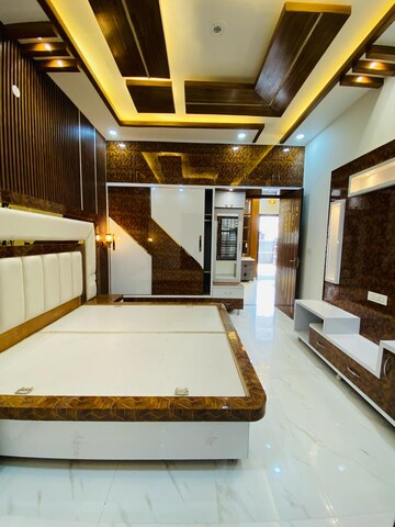 Staircase in 4 BHK Independent House at Sunny Enclave – for Sale