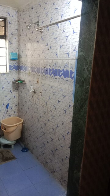 Bathroom in 1 BHK Apartment at Paya CHS Aundh, Aundh – for Rent