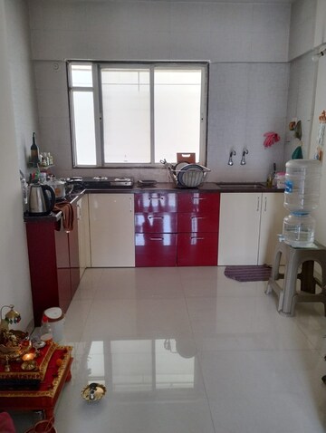 Kitchen in 3 BHK Apartment at Shree Bal Kapil Akhila, Baner – for Rent