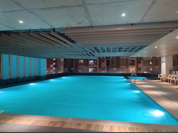 Swimming Pool, my-home-krishe 3 Bedroom 2780 Sq.Ft. Apartment In Financial District Hyderabad 8594632