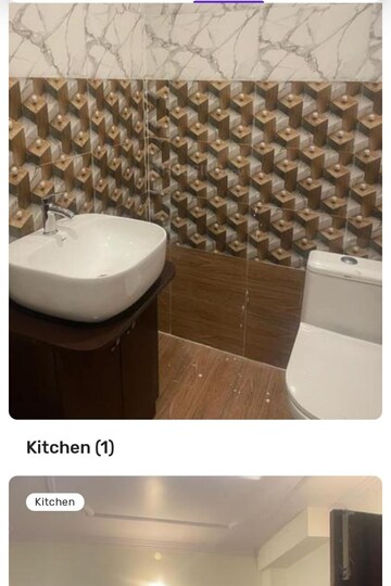 Bathroom in 3.5 BHK Apartment at Rohtas Presidential Tower, Vibhuti Khand – for Rent