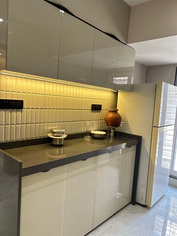 Kitchen in 2 BHK Apartment at Hiranandani Fortune City, New Panvel – for Rent