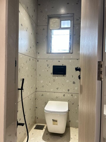 Bathroom in 2 BHK Apartment at Hiranandani Fortune City, New Panvel – for Rent