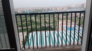 Balcony in 2 BHK Apartment at Galaxy North Avenue, Gaur City 1 – for Sale