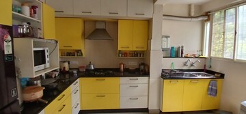 Kitchen in 3 BHK Apartment at Srirama Elite Bangalore, Rt Nagar – for Rent