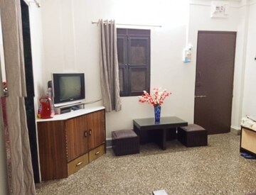Living Room in 1 BHK Apartment at Darshan Park, Kalyani Nagar – for Rent