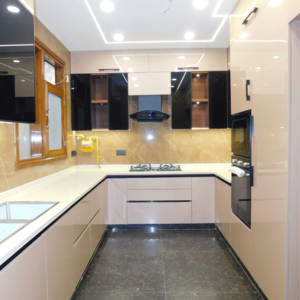 Kitchen in 3 BHK Builder Floor at South Extension I – for Sale