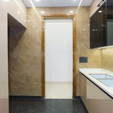 Bathroom in 3 BHK Builder Floor at South Extension I – for Sale