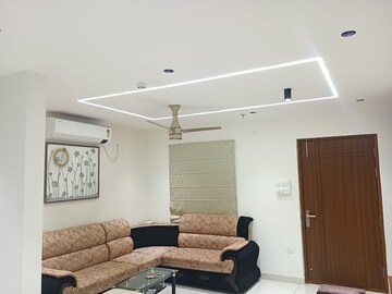Living Room in 2.5 BHK Apartment at Aparna Sarovar Zenith, Nallagandla – for Rent