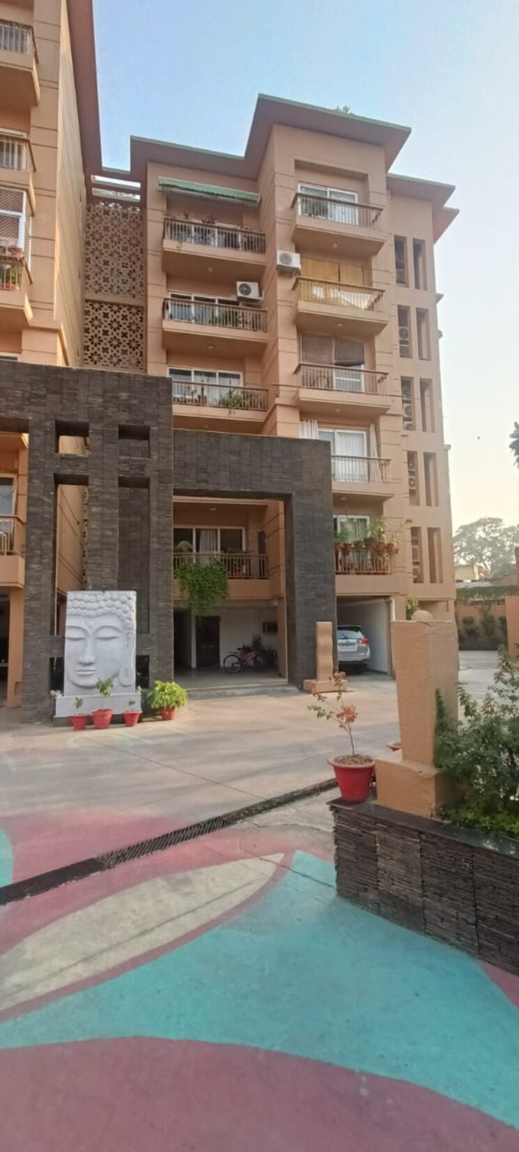 Exterior View, the mall avenue 4 Bedroom 2450 Sq.Ft. Apartment In The Mall Avenue Lucknow 8594852