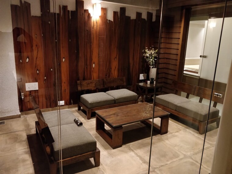 Living Room, mittal-one-nation 4 Bedroom 2805 Sq.Ft. Apartment In Pimple Saudagar Pune 8594861