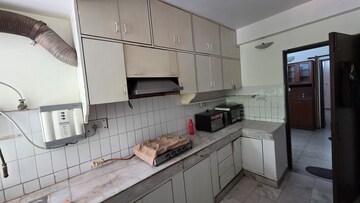 Kitchen in 3 BHK Apartment at Jnu Aravali Apartments, Sector 56 – for Rent