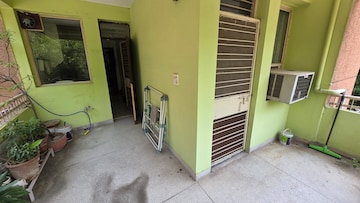 Balcony in 3 BHK Apartment at Jnu Aravali Apartments, Sector 56 – for Rent