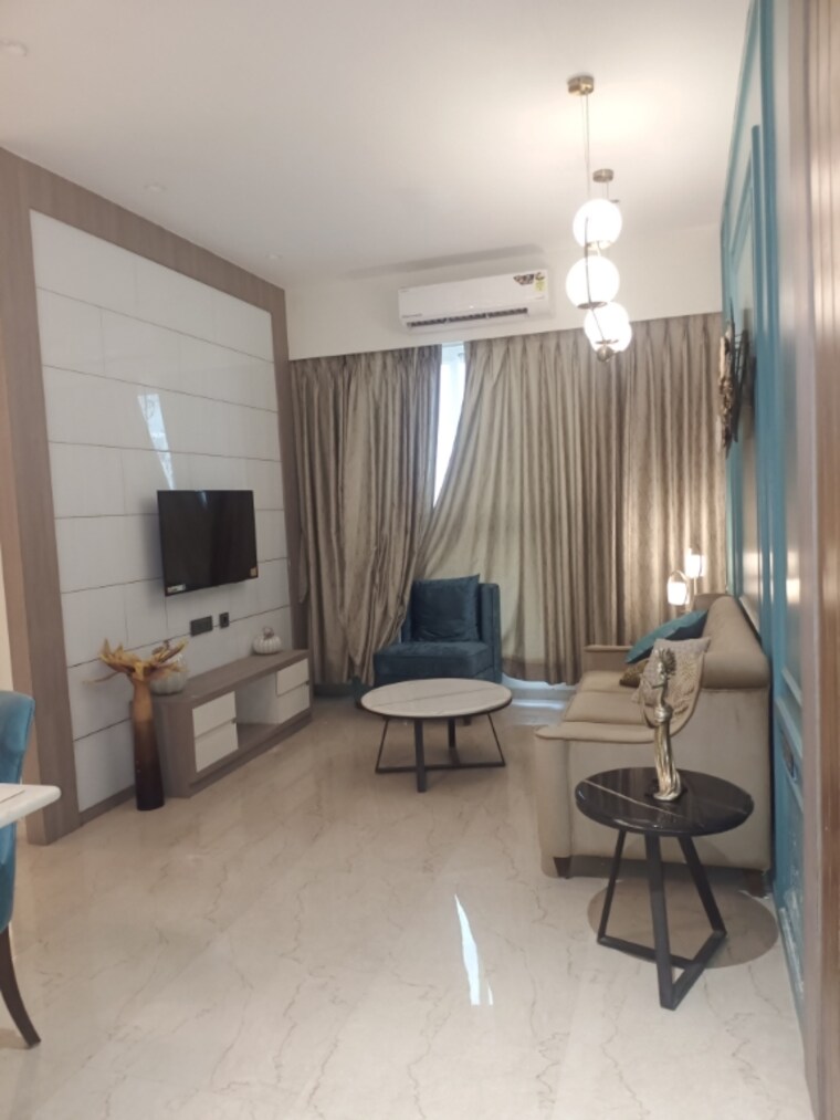 Living Room, n-rose-northern-hills 3 Bedroom 1101 Sq.Ft. Apartment In Dahisar East Mumbai 8595064