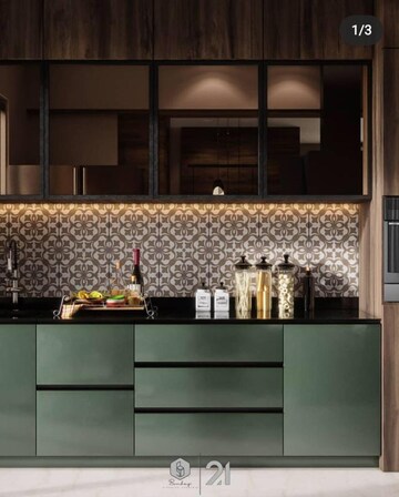 Kitchen in 2 BHK Apartment at JP Decks, Goregaon East – for Rent