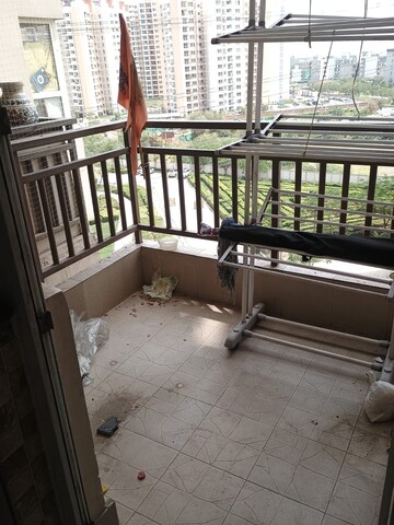 Balcony in 3 BHK Apartment at Adani M2K Oyster Grande, Sector 102 – for Rent