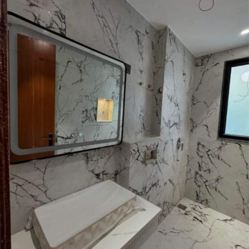Bathroom in 4 BHK Builder Floor at Uppal Southend, Sector 49 – for Sale