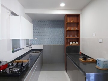 Kitchen in 2 BHK Apartment at Yash Vastu Park Land Homes, Ghorpadi – for Rent