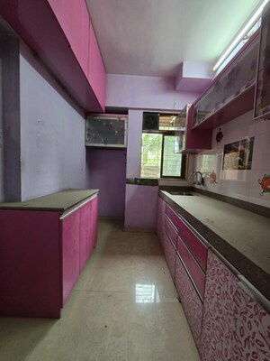 Kitchen in 1 BHK Apartment at Parsik Nagar – for Sale