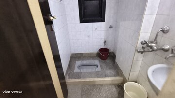 Bathroom in 2 BHK Apartment at Atharva CHS Charai, Charai – for Rent