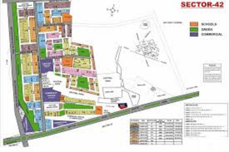 Master Plan, sushant lok i  360 Sq.Yd. Plot In Sushant Lok I Gurgaon 8595463