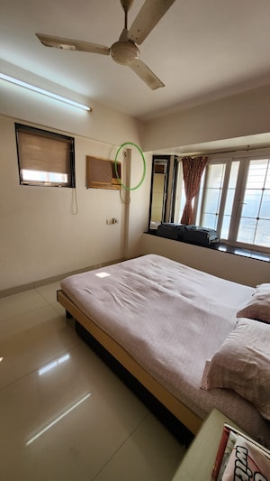 Bedroom in 4 BHK Apartment at Vrindavan Society Borivali West, Borivali West – for Sale