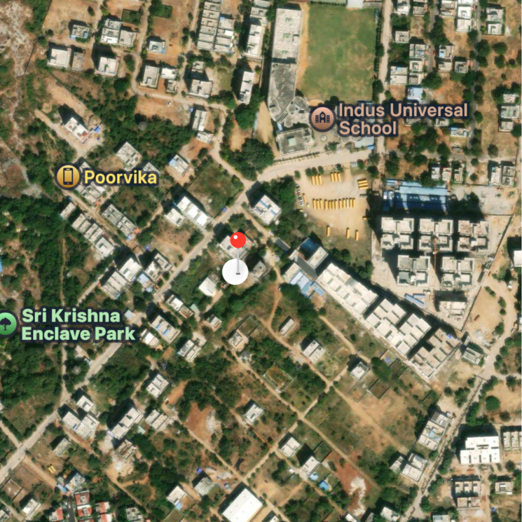 Master Plan, tulsi-gardens  201 Sq.Yd. Plot In Sainikpuri Hyderabad 8595621