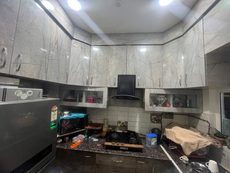 Kitchen, dreamland-the-willows 3 Bedroom 2000 Sq.Ft. Apartment In Sain Vihar Ghaziabad 8595630