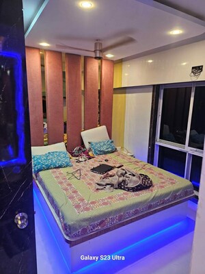 Bedroom in 1 BHK Apartment at Vasundhara Heights, Mulund West – for Sale