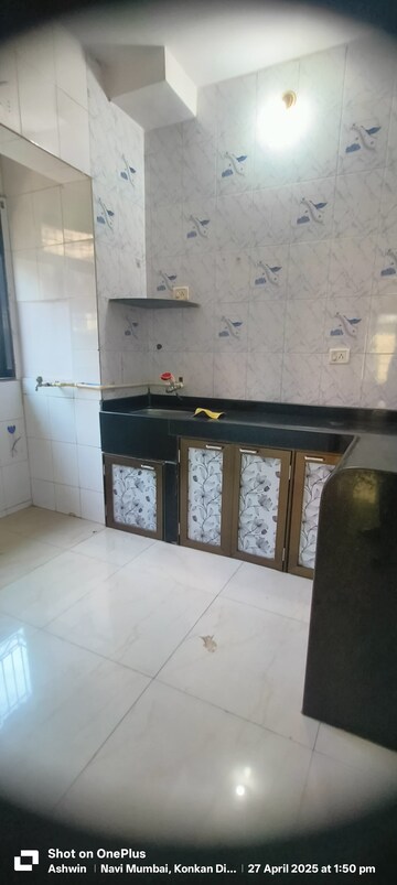 Kitchen in 1 BHK Apartment at Sunflower Chs, Kopar Khairane – for Rent