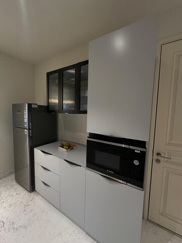 Kitchen in 3 BHK Apartment at Bhartiya City Leela Residences, Thanisandra Main Road – for Sale