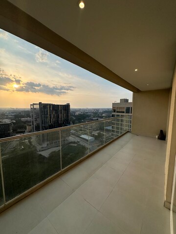 Balcony in 3 BHK Apartment at Bhartiya City Leela Residences, Thanisandra Main Road – for Sale