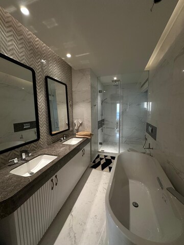 Kitchen in 3 BHK Apartment at Bhartiya City Leela Residences, Thanisandra Main Road – for Sale