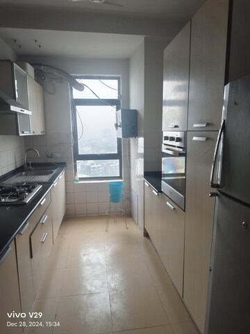 Kitchen in 3 BHK Apartment at Unitech Fresco, Sector 50 – for Sale