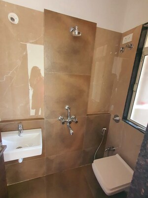 Bathroom in 1 BHK Apartment at Paradigm Ariana Residency, Borivali East – for Sale