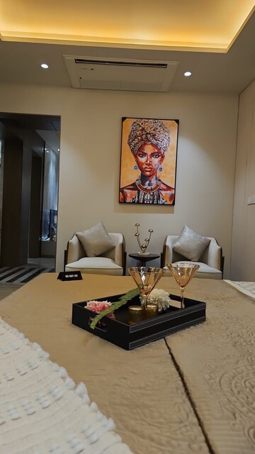 Living Room in 4 BHK Apartment at Sector 88 – for Sale