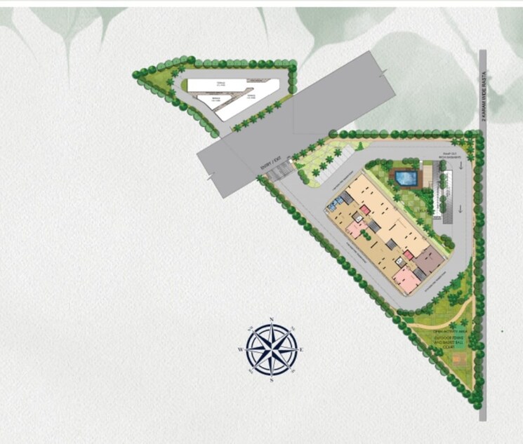 Master Plan, jms-group-silver-living 3 Bedroom 1410 Sq.Yd. Apartment In Sector 95 Gurgaon 8595802