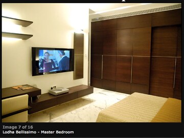 Bedroom in 4 BHK Apartment at Lodha Bellissimo, Mahalaxmi – for Rent