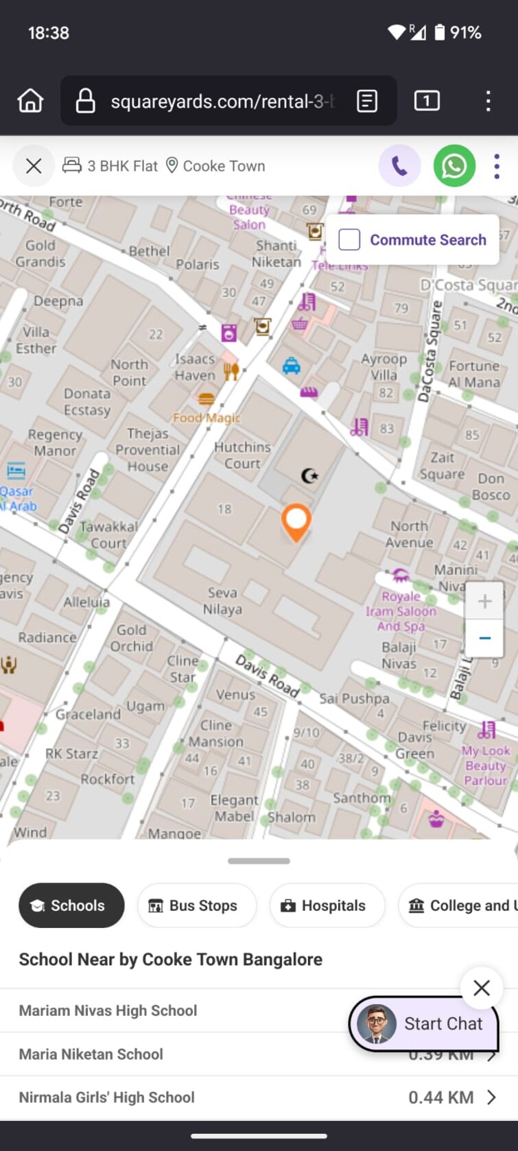 Cover Image, cooke town 3 Bedroom 2850 Sq.Ft. Independent House In Cooke Town Bangalore 8595838