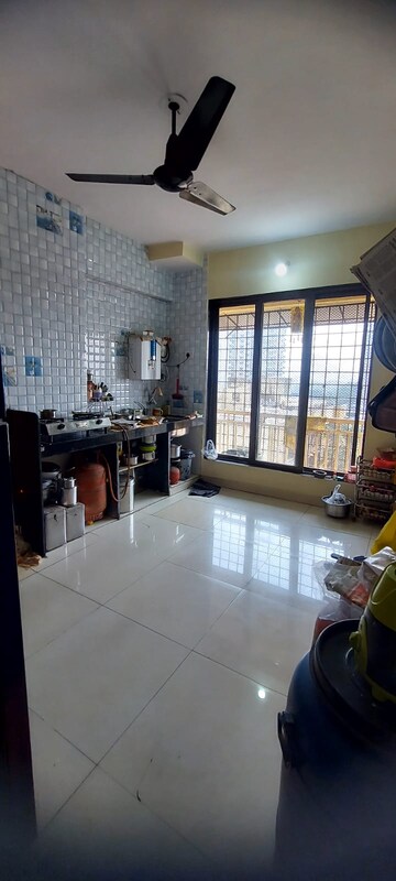 Kitchen in 1 BHK Apartment at Parsik Nagar – for Sale